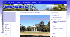 Desktop Screenshot of buenosairesbuendia.com.ar